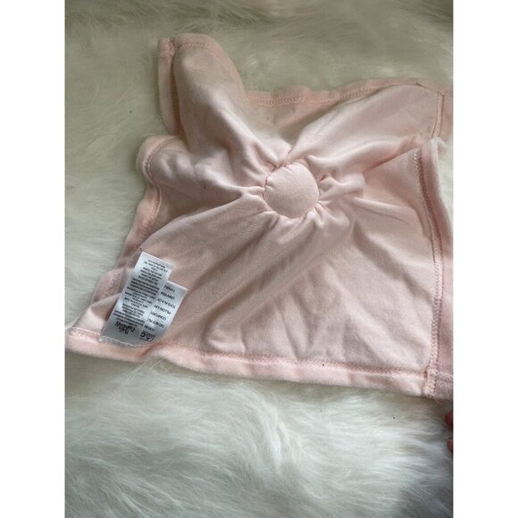 Baby Essentials Pink Bunny Security Blanket Plush Lovey 100% Polyester Soft Comf - Picture 3 of 5